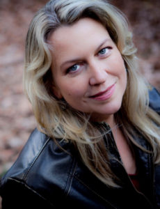 a portrait of author Cheryl Strayed