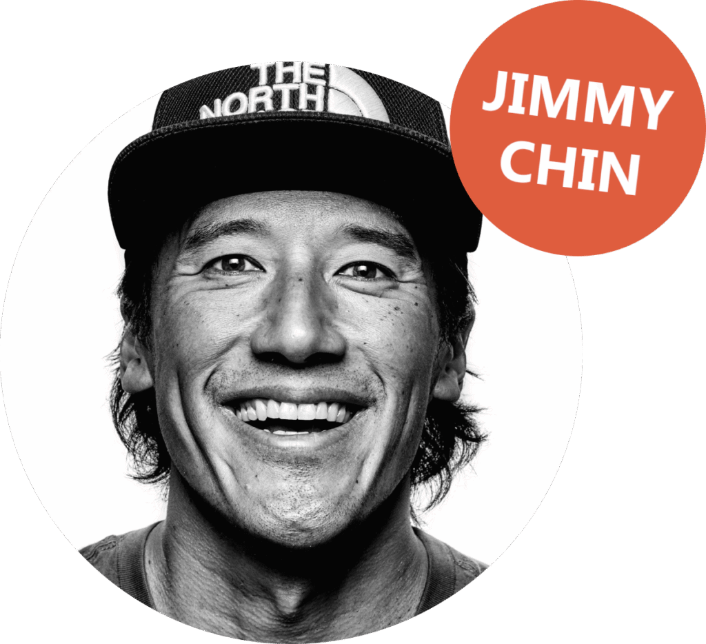 Jimmy Chin with Name Caption
