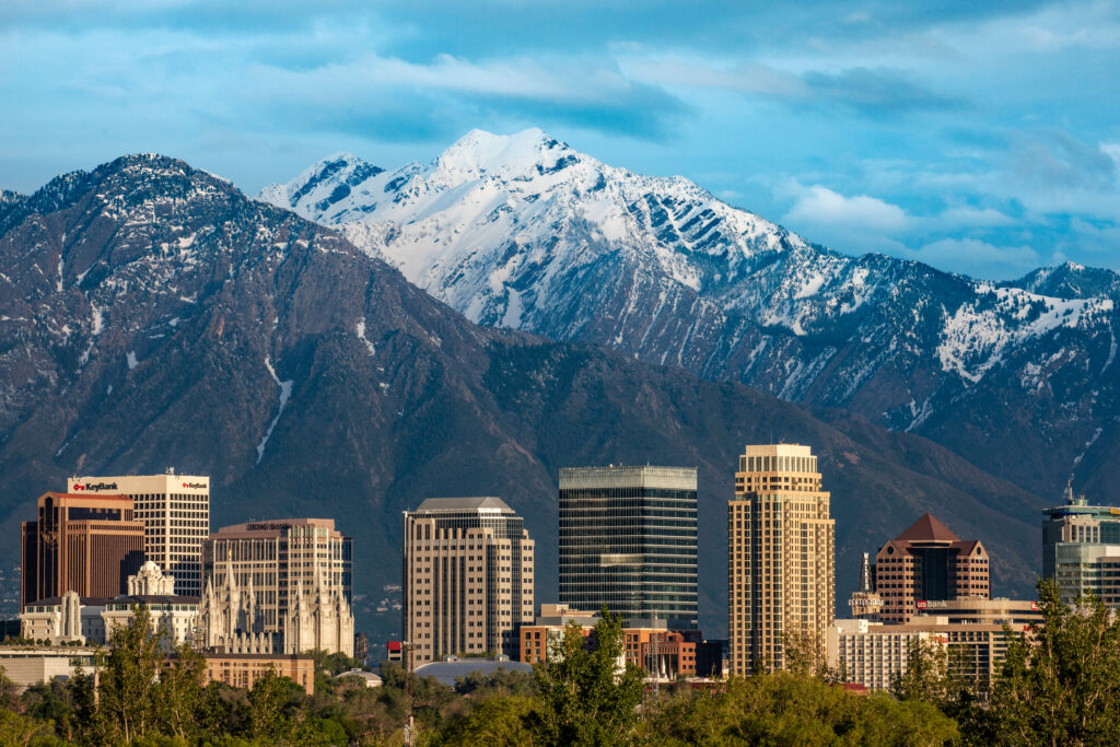 Salt Lake City skyline